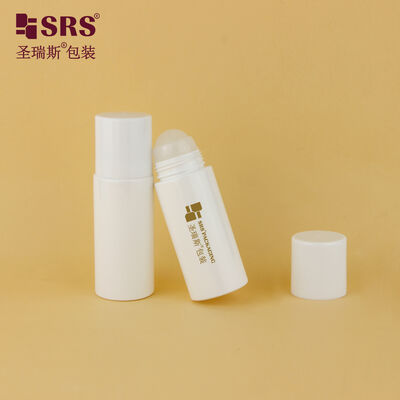 satın almak Geri dönüştürülebilir PET Roll On Flask 60ml Kozmetik Konteyner Essential Oil Deodorant Body Serum Paketleme için online manufacture