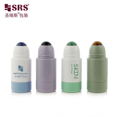 satın almak Deodorant için Değiştirilebilir Gemstone Roll-On Şişe Boş Kozmetik Konteyner online manufacture