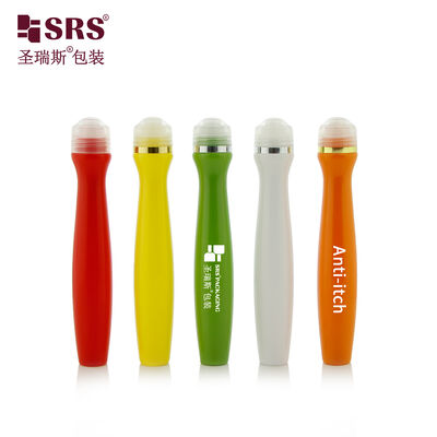 satın almak Geri dönüştürülebilir PETG Roller Ball Şişe 360 Derece Masaj Tasarımı Vücut ve Yüz Serum Yağı online manufacture