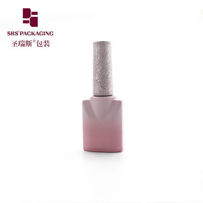 satın al özel kademeli pembe renkli boş bardak tırnak cilası şişesi 10ml online manufacture