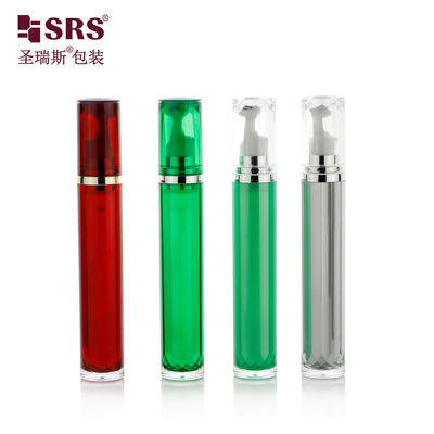 satın al Lüks Akrilik Boş Plastik Roller Çelik Top Göz Serumu Toptan Satış 15ml Şişe online manufacture