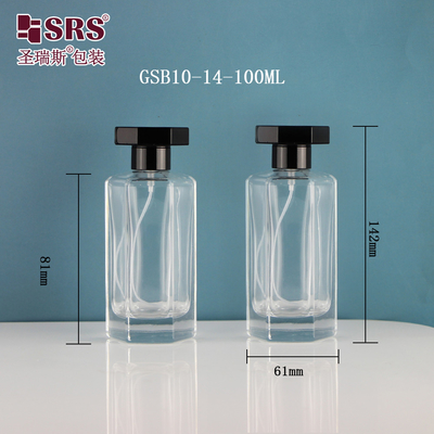 Boş Kozmetik Parfüm Parfüm Yağı ince sis püskürtücüsü Cam püskürtme şişesi 100ml