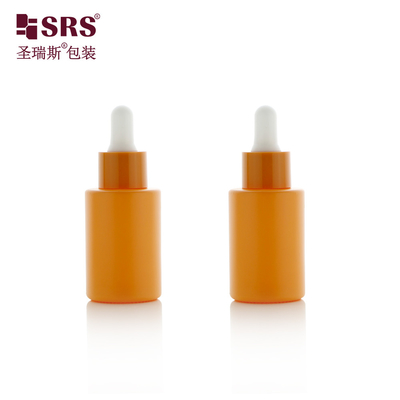 Renkli özelleştirme Boş Esseriyel Yağ Cam Damla Şişesi 30ml