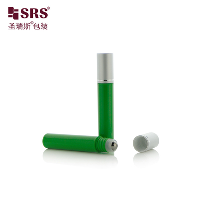 7ml Boş Yuvarlak PP Kalem Şekli Enjeksiyon Özellik Renk Göz Kremi Şişe Metal Uygulayıcı