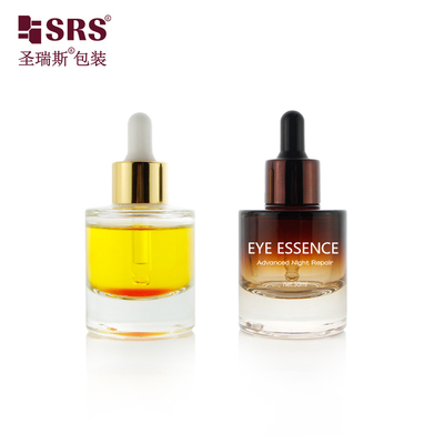 30 ml 1 oz Boş Kozmetik Parfüm Serum Pipetteli Cam Damla Şişe