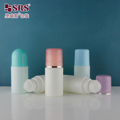 2 oz Yuvarlak Mat PP PCR Antiperspirant Gel Plastik Rulo Özelleştirme Deodorant Rulo Şişe