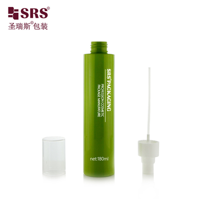 180ml 6 oz Plastik Boş Özellik spreyör ince sis PET sprey şişesi