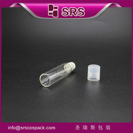 SRS en iyi hizmet göz serum örneği için çelik topuyla kullanmak için cam 5ml yuvarlak top şişesi