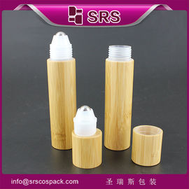 Kozmetik tedarikçisi için şişe üzerinde SRS-20ml bambu rulo