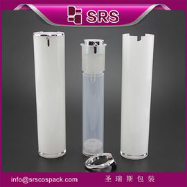 Kozmetik havasız şişe, zarif 15ml 30ml 50ml losyon pompası şişe