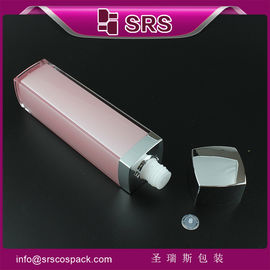 Shengruisi ambalajı L050-120ML toner için kare akrilik şişe