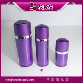 SRS boş lüks kozmetik şişe 30ml 60ml 120ml plastik göz şeklinde siyah akrilik kap