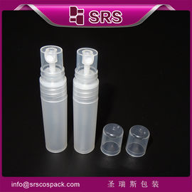 SRS toptan satılan, kapaklı, boş plastik 5 ml parfüm spreyi şişesi