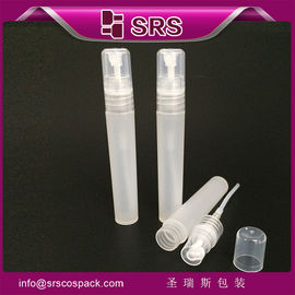 Çin Parfüm atomizer için 8ml beyaz plastik sprey şişesi tedarik
