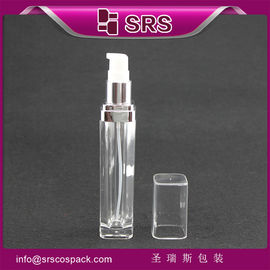 L051 15ml 30ml 60ml 120ml şeffaf plastik el sabunu şişesi
