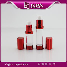 A0214B 5 ml 10 ml boş havasız şişe, yüksek kaliteli seyahat boyutu vakum şişe