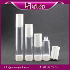 TA021 15ml 30ml 50ml lüks hava içermeyen kozmetik şişe