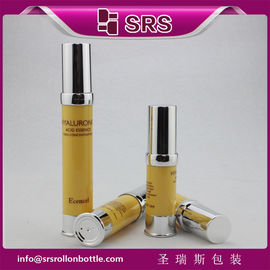A0214 15ml 20ml 30ml boya rengi losyon için havasız pompa şişesi