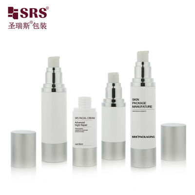 Özellik Alışveriş Satış 15ml 50ml Boş Kozmetik Losyon Serum Havasız Pompa Şişesi 30ml