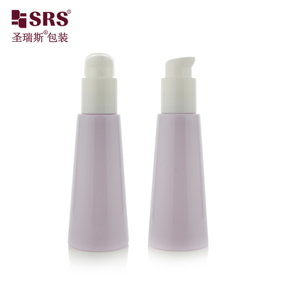 4 oz 120ml Boş PET vücut yıkama jeli pompa şişe Plastik duş şişeleri yeniden doldurulabilir