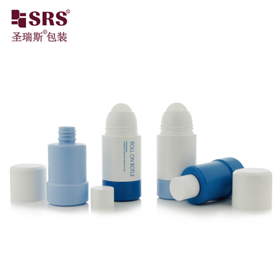 PP PCR Geri Dönüştürülmüş Malzeme Deodorant Gel Rulo Plastik Şişe 50ml