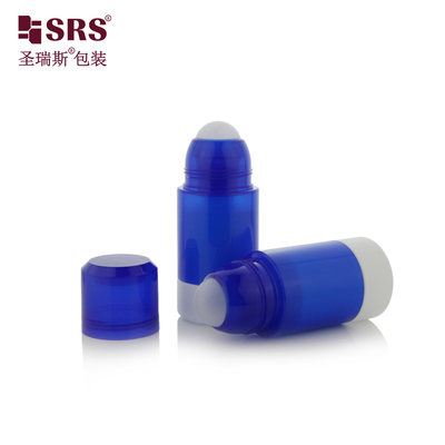 50ML Boş Kozmetik Ambalaj Rol Çelik Top Şişeler Şişede Yeniden Doldurulabilir