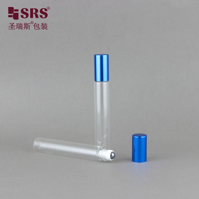 Boş Kozmetik Ambalaj 1/3 oz Cam Şişe Essential Oil Roller Şişeler 10ml