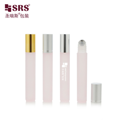 8 ml Şeffaf Pembe Yarım Şeffaf PP Plastik Göz Jeli Rulo Şişe