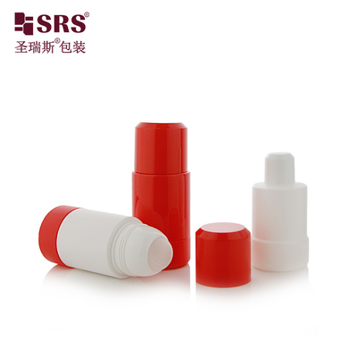 Değiştirilebilir özelleştirme Boş Deri Bakım Deodorant Gel Katı Renkli Rulo Şişe