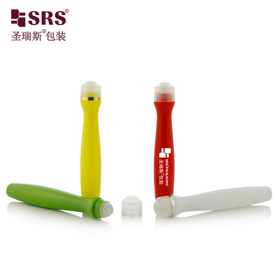 0.5 oz Boş Plastik PETG Malzemesi Radyan Şekilli Saç Jeli Uygulayıcı Şişesinde