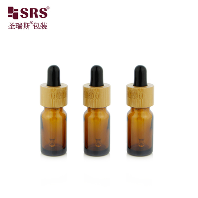 Lüks Bambu Omuz Cam Yüz Serumu Şık Depo Var Damla Şişe 10ml