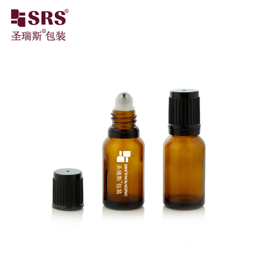 Logo İpek ekran baskı Rulo Şişe Cam 5ml 10ml 15ml 20ml 30ml 50ml 100ml