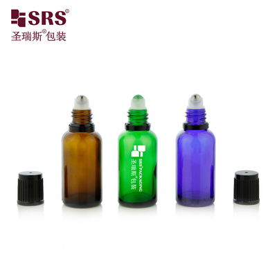 Boyamak Özel Renkli Rulo Şişe Cam Kapasite 5ml 10ml 15ml 20ml 30ml 50ml 100ml