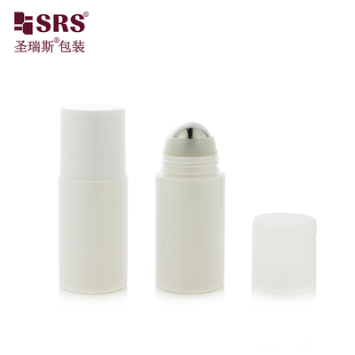 50ml 60ml 90ml Boş PET Şık Rol Top Plastik Vücut Yağı Şişeleri Roll On