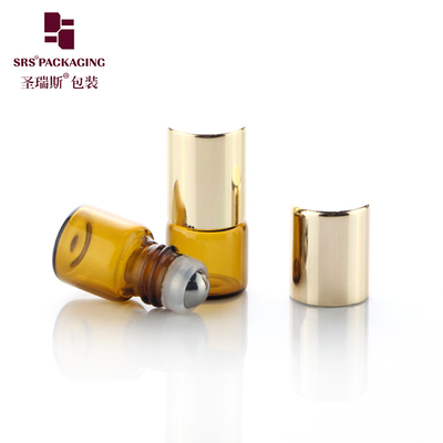 BLP-1ML Cam Roller Uygulayıcı Şık ve Sürdürülebilir Depolama için Silindirik Yuvarlak Şişe