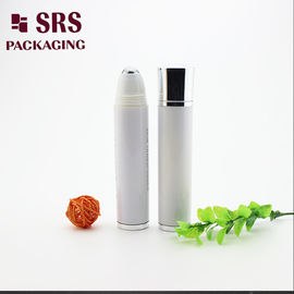 30ml özel lüks titreşimli rulo şişede büyük metal toplu masaj yağı ile saç bakımı için