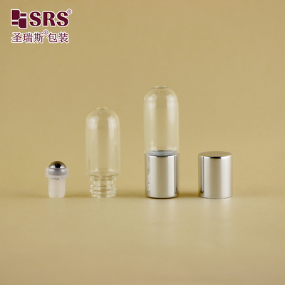 BLP-3ml yuvarlak alt cam tüpler şişe üzerinde, aromaterapi yağı için özel Pantone renginde sızıntı yok