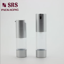 TA021 15ML 30ML 50ML mat gümüş plastik losyon pompası satılık