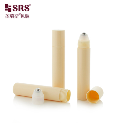RPP-20ML Çıplak Enjekte Özellik Yuvarlak Şekil Roller Çelik Top Masaj Antiperspirant Gel Rulo Şişe Uygulayıcı