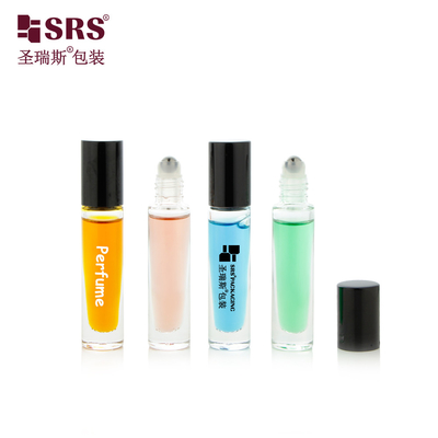 GB1-5ML Seyahat Boyutu Tatlı Cep Yuvarlak Kısa Cam Şişe Üzerinde Yuvarlak Tırnak Yağı Kozmetik Ambalajı
