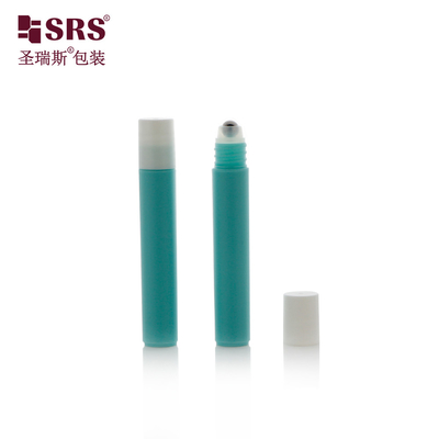 RPP Yuvarlak Enjeksiyon Özel Renkli Top Uygulayıcı Plastik PP PCR Boş Roller Çelik Top Şişe Serum için