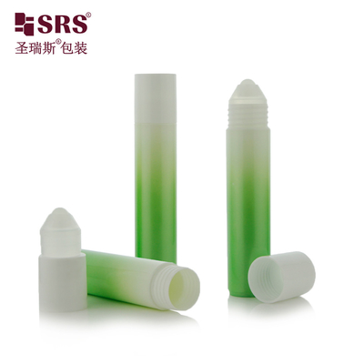 RPP-35ML Yuvarlak Şekil PP PCR Plastik Rulo Küçük Top Şişe Temizlik İçin Sıvı Kişisel Bakım Paketleme Uygulayıcısı Sızıntı Yok