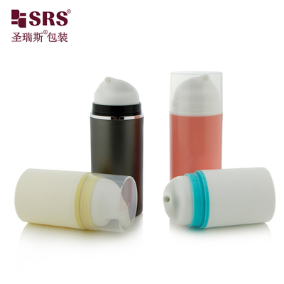 PA602 Snap On Tipi Yuvarlak Parlak Mat Enjeksiyon Özellik Saç Serumu Rahatlatıcı Gel Plastik Ailrss Şişe Paketleme Şampuan