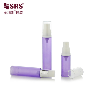 A003 5ml 10ml 12ml 15ml Taşınabilir Saç Esansı Baskı Tarzı Havadan Yoksun Pompa Serum Şişesi Deri Bakım Paketleme