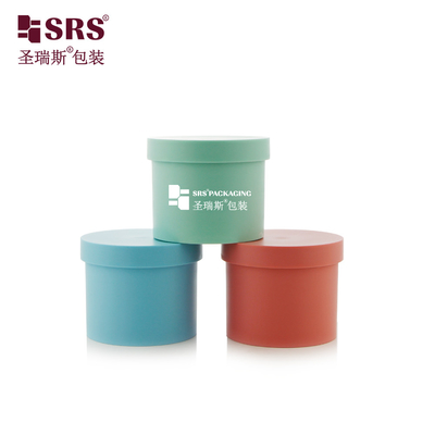 SRSG2 100g Enjeksiyon Renkli Dondurulmuş Plastik PP PCR Çevre dostu vücut kremi kavanozu