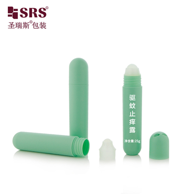 RPPG 25ml Enjeksiyon Özel Pantone Rengi Dondurulmuş Kubbe Kapak Yuvarlak Alt Plastik PCR Çerezli PP Top Şişe Uygulayıcı