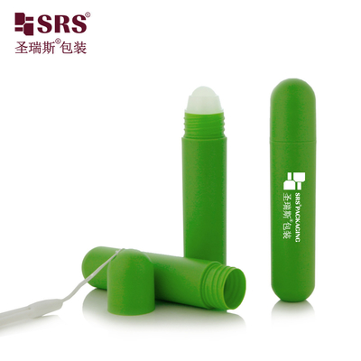 RPPG 25ml Dome Cap Enjekte Özel Mat Frosted Yüzey PP Plastik PCR Anti-Kaşıntı Sıvı Roll-On Şişe Konteyner Uygulayıcı