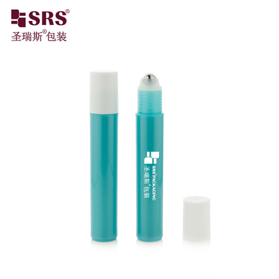 RPP-15ML Mat Finish Gloss In Mold PP PCR Ekoloji dostu Plastik Roller Çelik Top Şişe Antiperspirant için PP vida Kapaklı