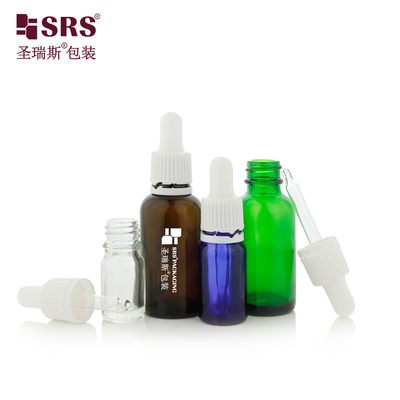 D004 Bireysel Tasarım TE Dönüştürülmeye karşı plastik damlatıcı kapağı 5ML 10ML 15ML 20ML 30ML 50ML 100ML cam şişe