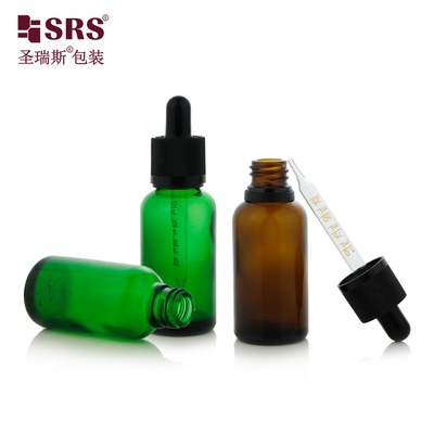 D006 TE Dönüştürülebilir CRC Çocuklara Karşı Dayanıklı Kapak Cam Şişe Dropper Kapak 5ml 10ml 15ml 20ml 30ml 50ml 100ml